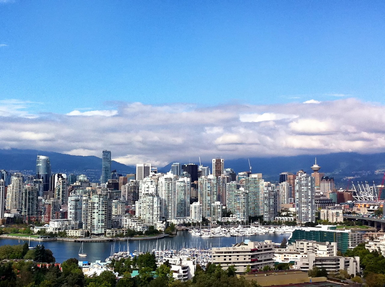 Flights to Vancouver (YVR) - Vancouver harbor - book airline tickets